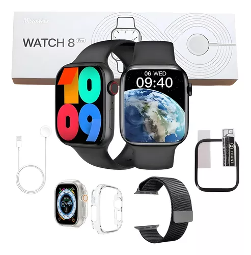 Smartwatch Watch 8 Pro Original Serie 8 Lançamento W28 Pro